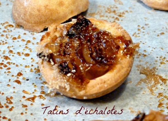 Tatins d'échalotes - Rappelle toi des mets