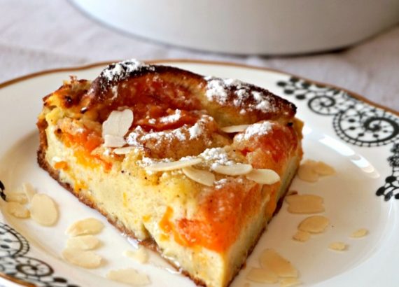 Clafoutis aux abricots - Rappelle toi des mets