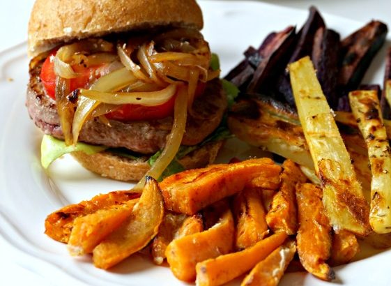 Frites de patates douces