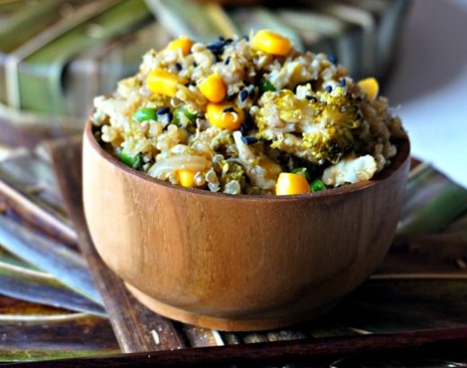Quinoa aux légumes - Rappelle toi des mets