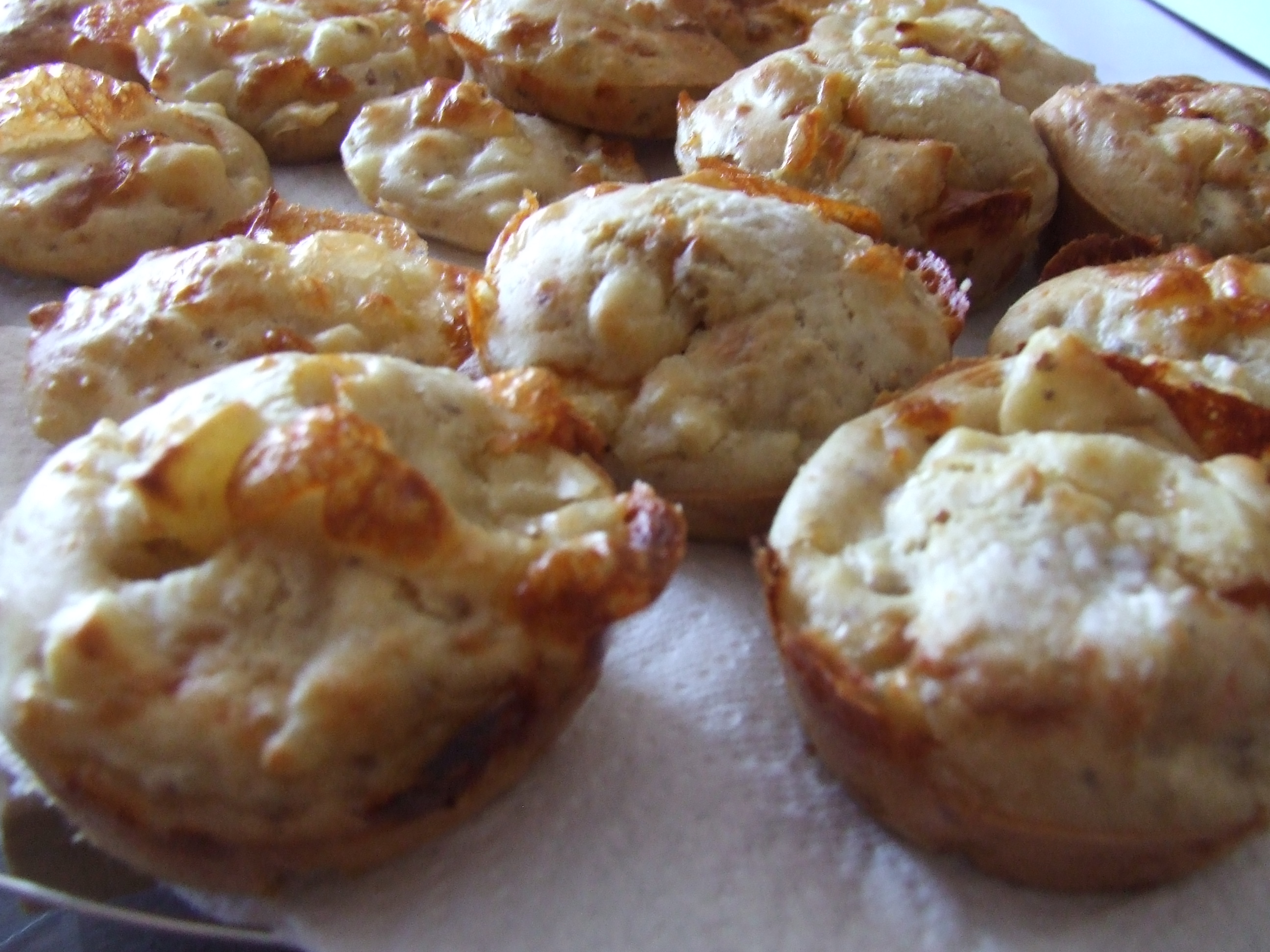 Muffins pomme camembert noix - Rappelle toi des mets